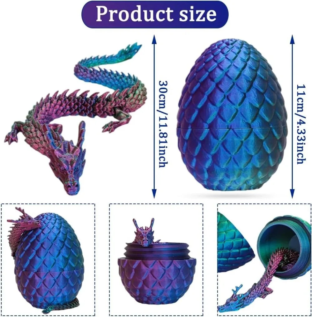 3D Mini Chinese Dragon Surprise Egg