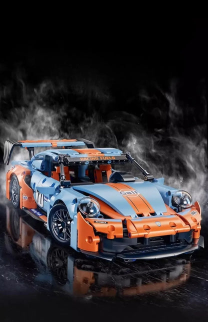 Technical Racing Sport Car Building Blocks