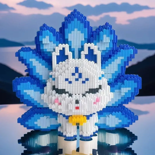 3695-Piece Nine-Tailed Fox Building Blocks