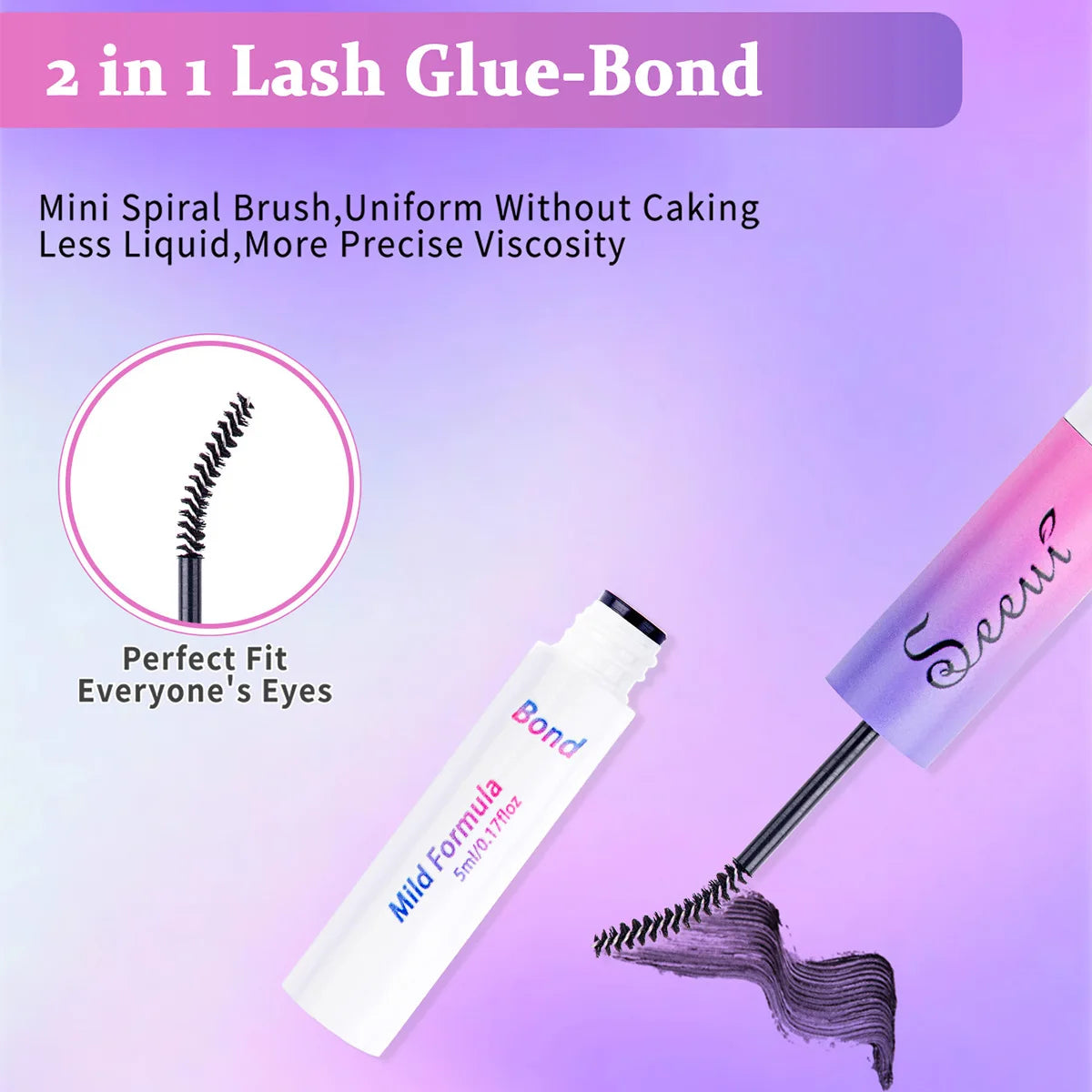 Eyelash Glue and Seal for Eyelash