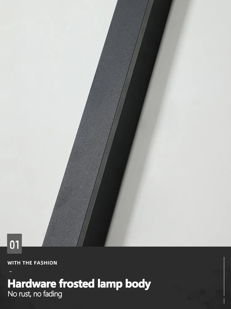 LED strip background wall lamp