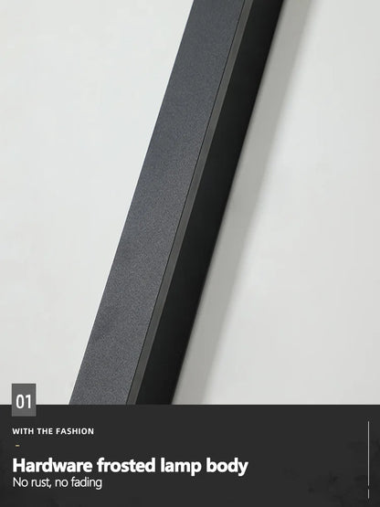LED strip background wall lamp