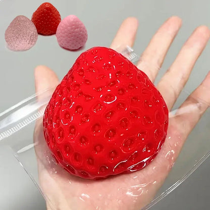 Big Strawberry Squeeze Squishy Toy