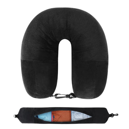 Innovative Fillable U-Shape Travel Neck Pillow