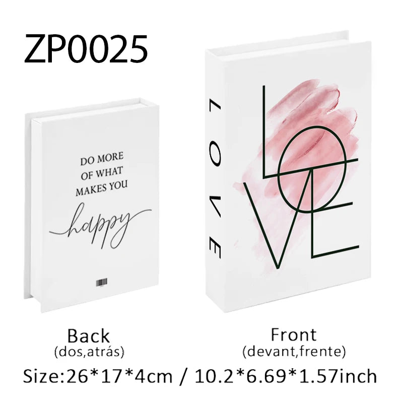 Luxury Decorative Book Box Set