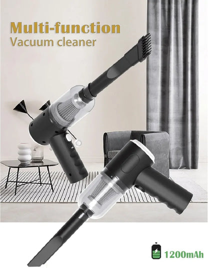 9000Pa Wireless Car Vacuum Cleaner – Wet & Dry, USB Rechargeable