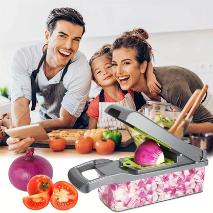 Multi-function Vegetable Chopper Slicer & Dicer Set