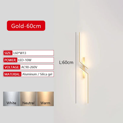 Modern Dimmable LED Bar Wall Lamp