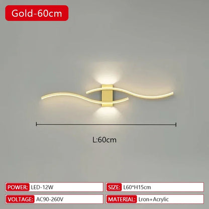 Modern Dimmable LED Bar Wall Lamp