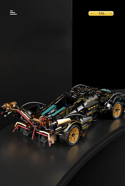 Black V12 Block  Roadster building block