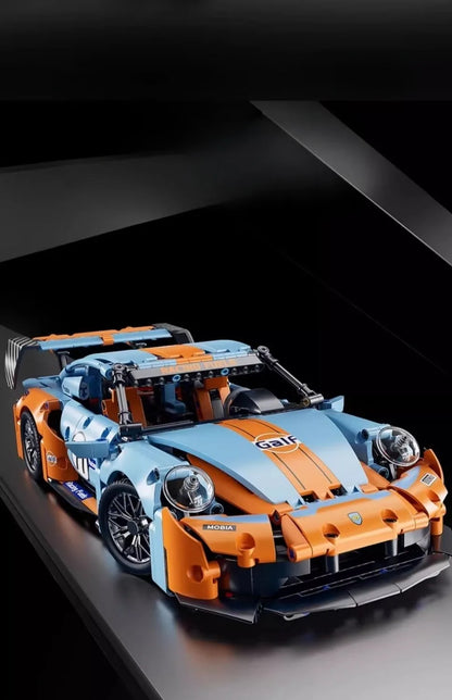 Technical Racing Sport Car Building Blocks