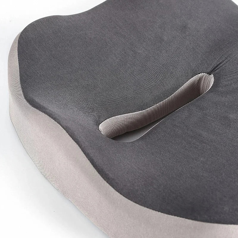 Memory Foam Seat Cushion for Tailbone & Sciatica Pain Relief