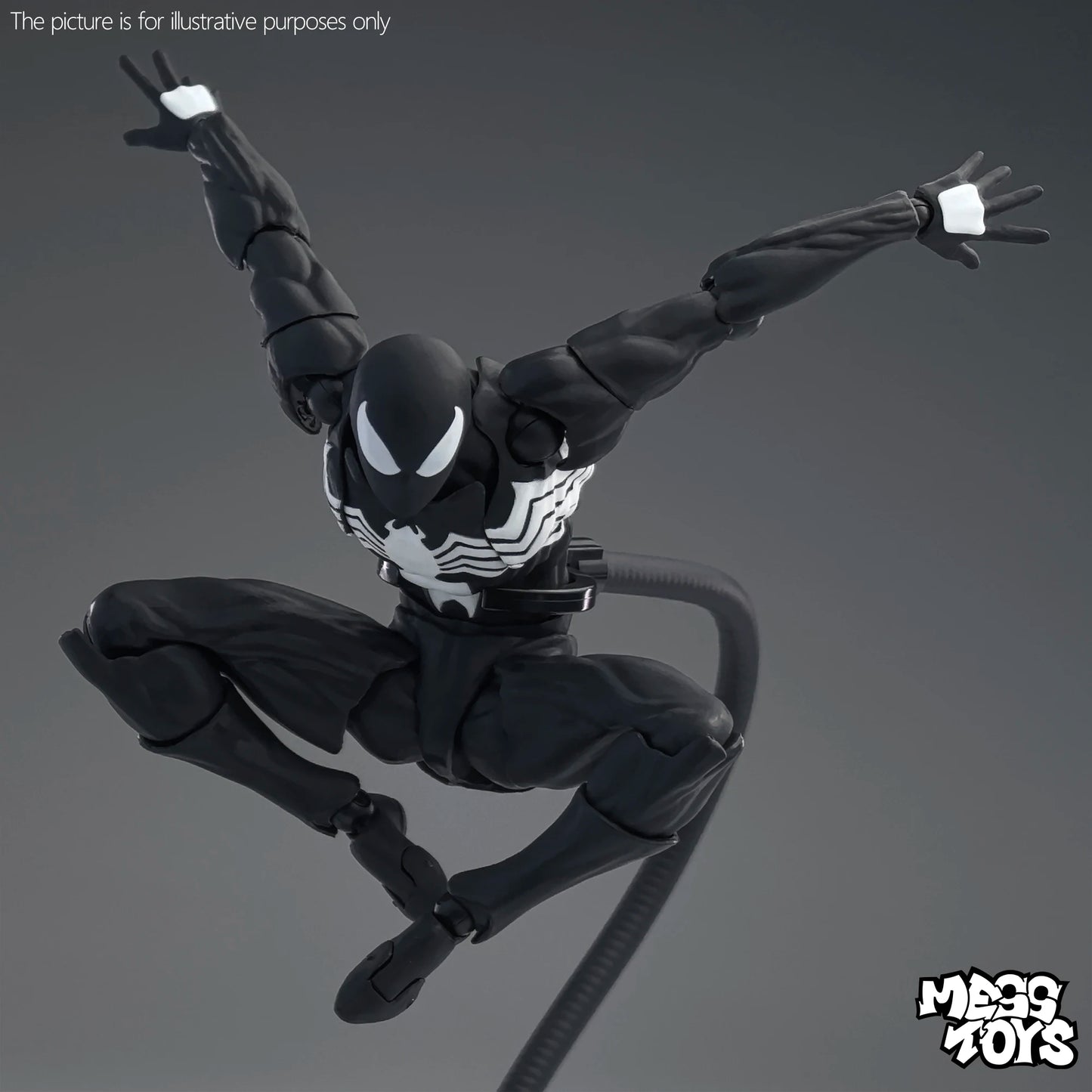Spiderman Figure Black Suit Action Figure