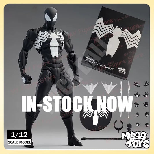 Spiderman Figure Black Suit Action Figure