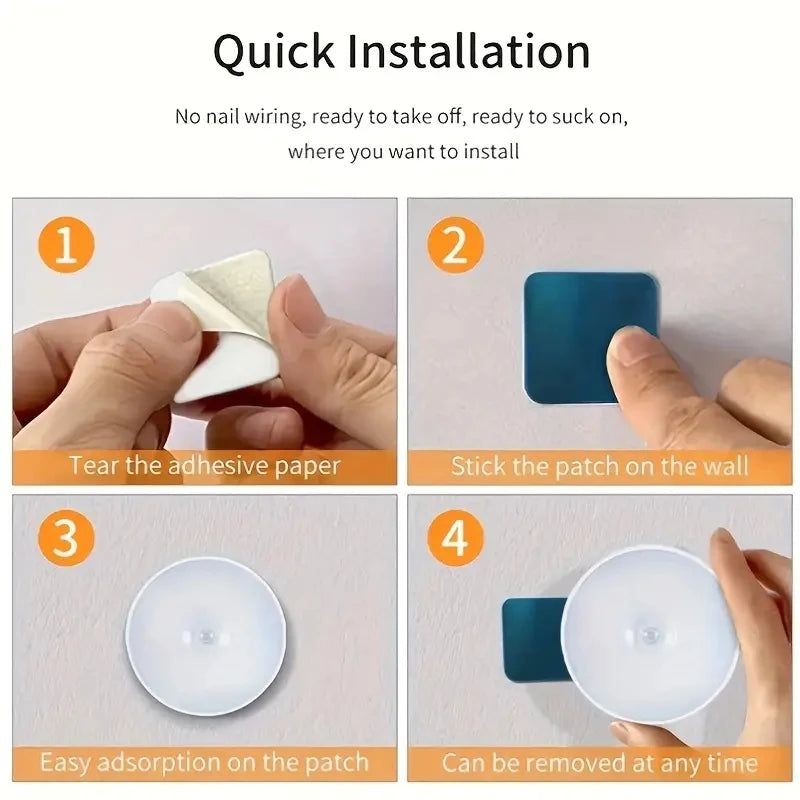 Motion Sensor LED Night Light for Bedroom & Stairs