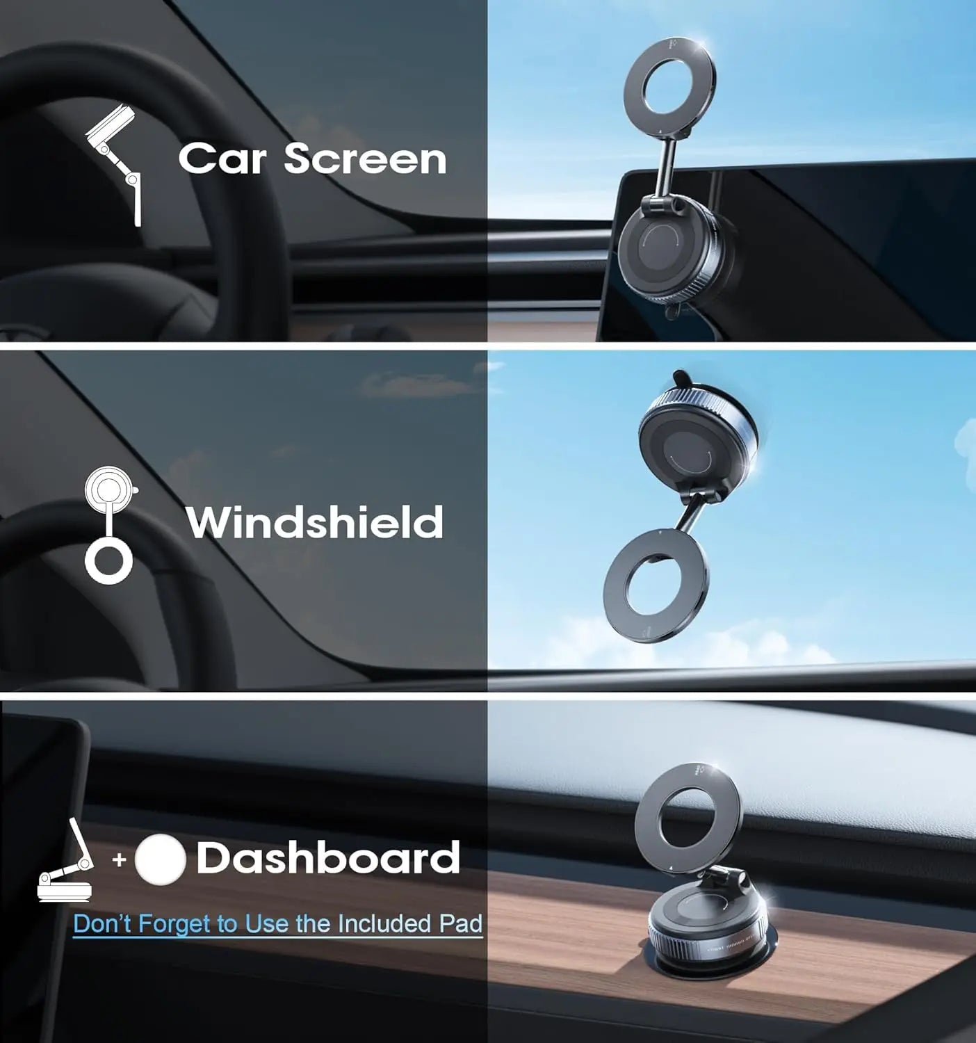MagGrip 360™ Car & Desk Phone Holder