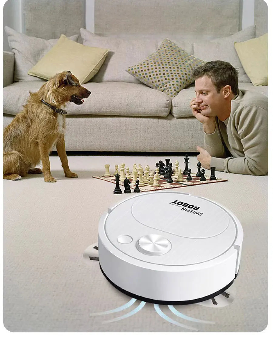 Smart Wireless Robot Vacuum & Mop 3-in-1 1500Pa