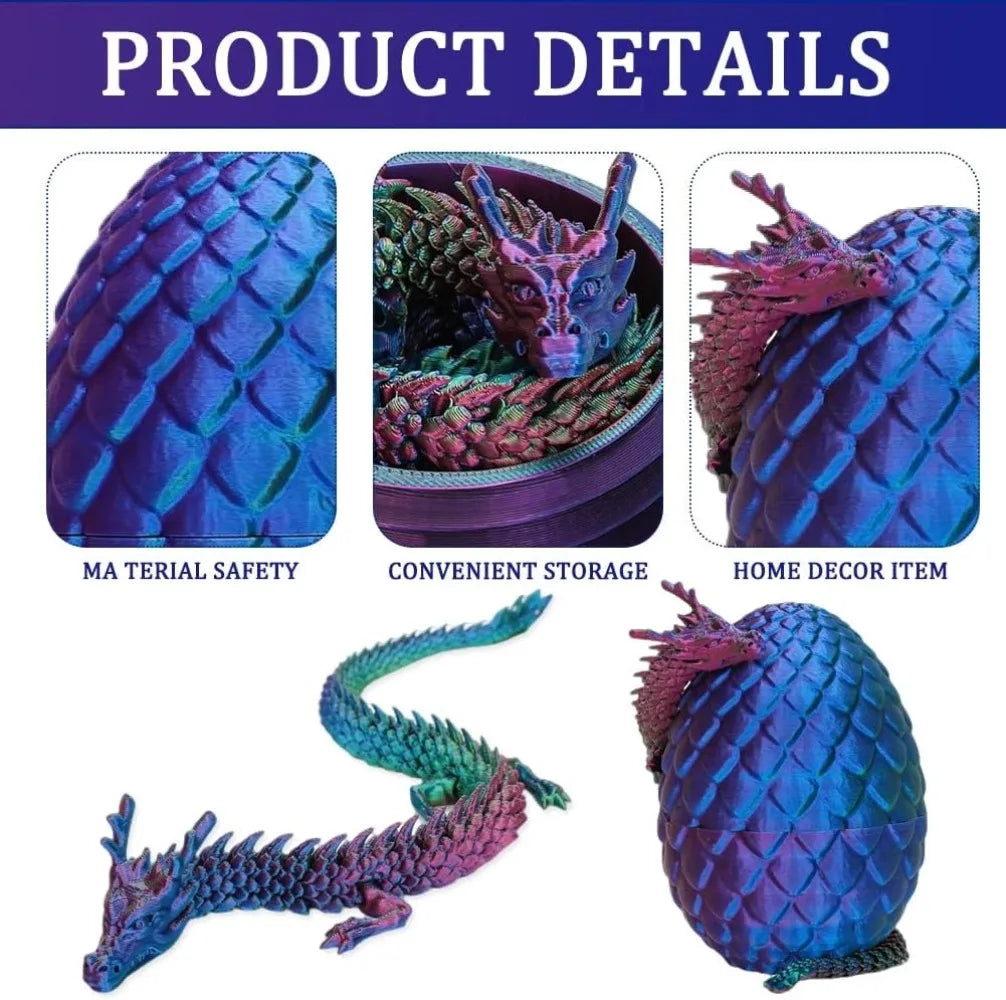 3D Mini Chinese Dragon Surprise Egg