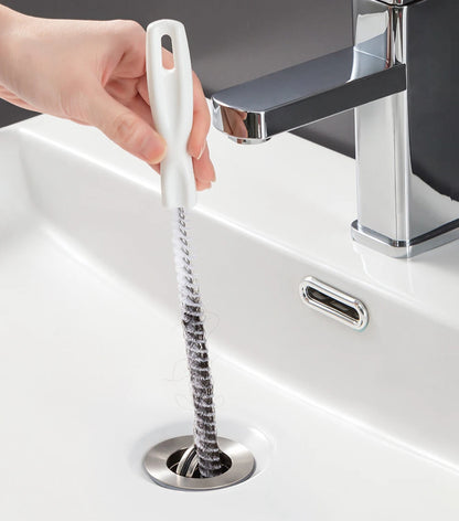 Flexible Drain Clog Remover & Sink Cleaning Brush