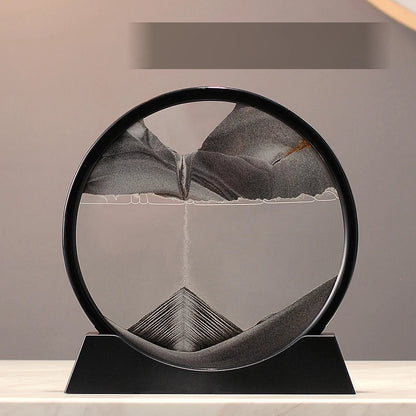 Deep Sea Moving Sand Art Glass Picture