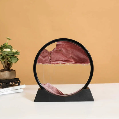 Deep Sea Moving Sand Art Glass Picture