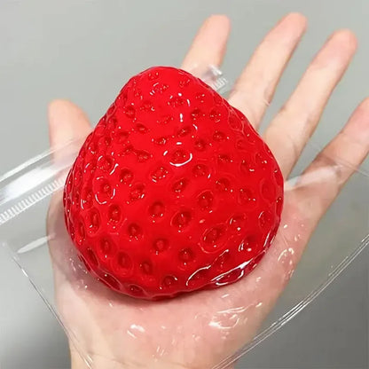 Big Strawberry Squeeze Squishy Toy