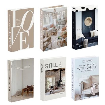 Luxury Decorative Book Box Set