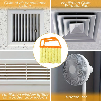Detachable Washable Blind Cleaning Duster Brush