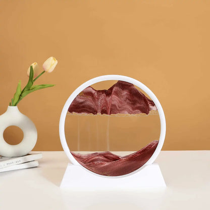Deep Sea Moving Sand Art Glass Picture