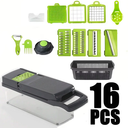 Multi-function Vegetable Chopper Slicer & Dicer Set
