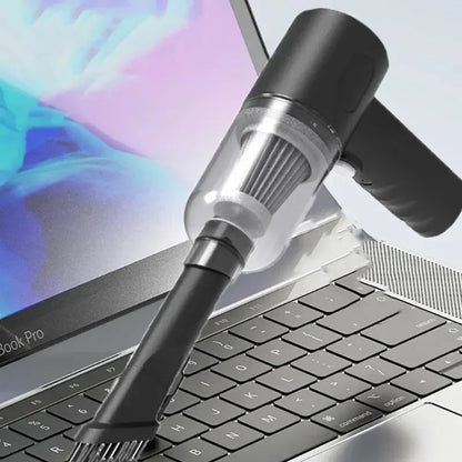 9000Pa Wireless Car Vacuum Cleaner – Wet & Dry, USB Rechargeable