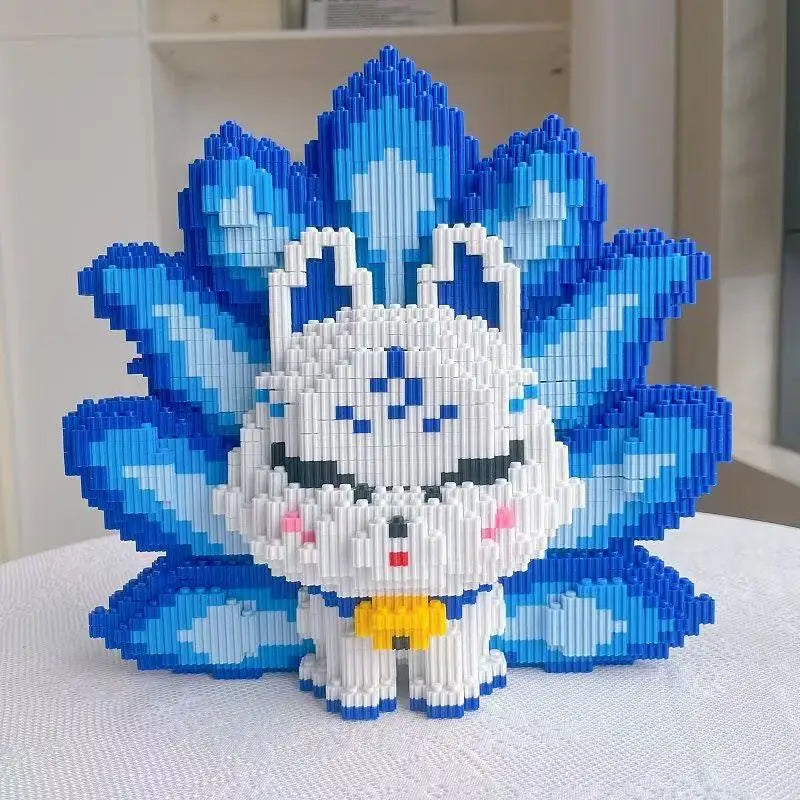 3695-Piece Nine-Tailed Fox Building Blocks