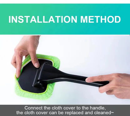 Interior Windshield Cleaning Brush Kit
