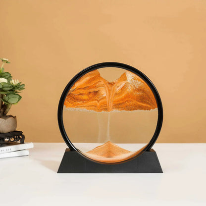 Deep Sea Moving Sand Art Glass Picture