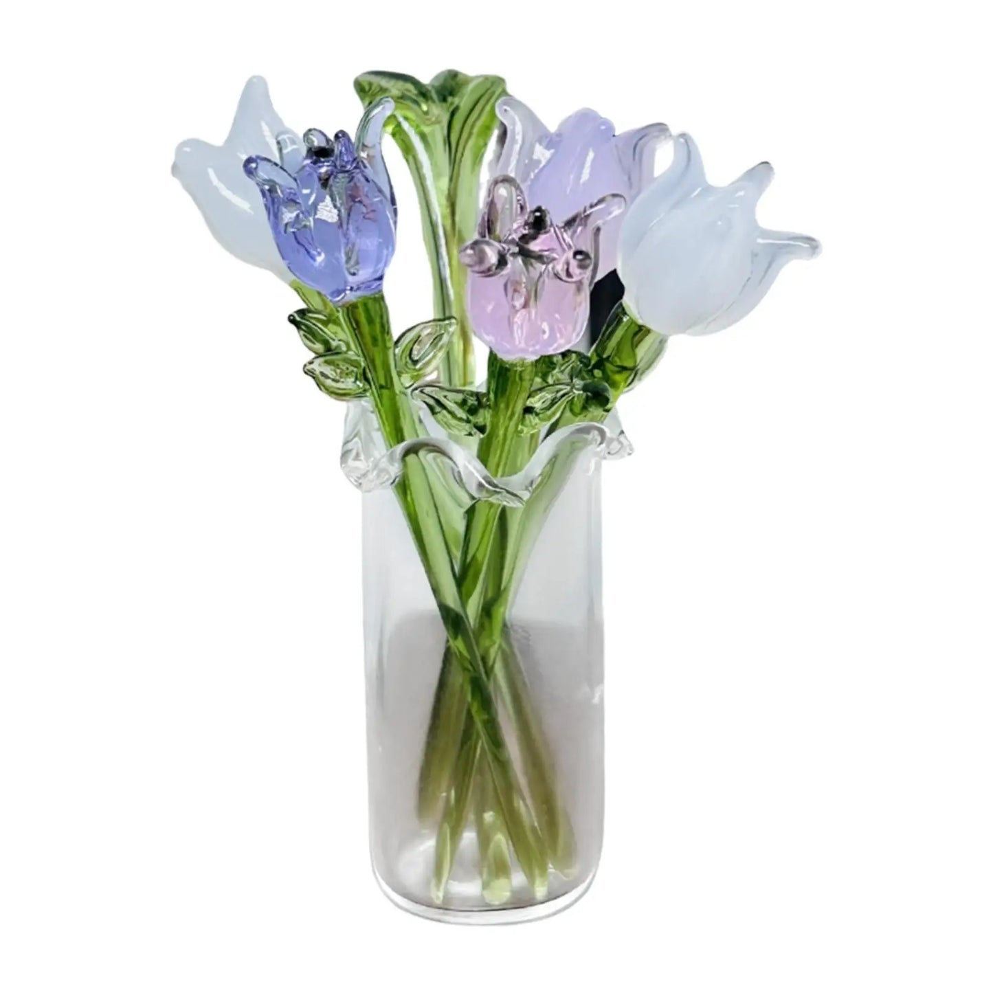 Eternal Glass Flower Bouquet in Vase