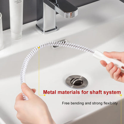 Flexible Drain Clog Remover & Sink Cleaning Brush