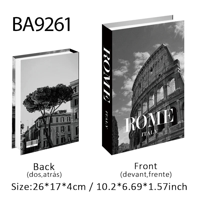 Luxury Decorative Book Box Set