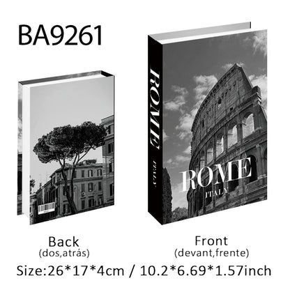 Luxury Decorative Book Box Set
