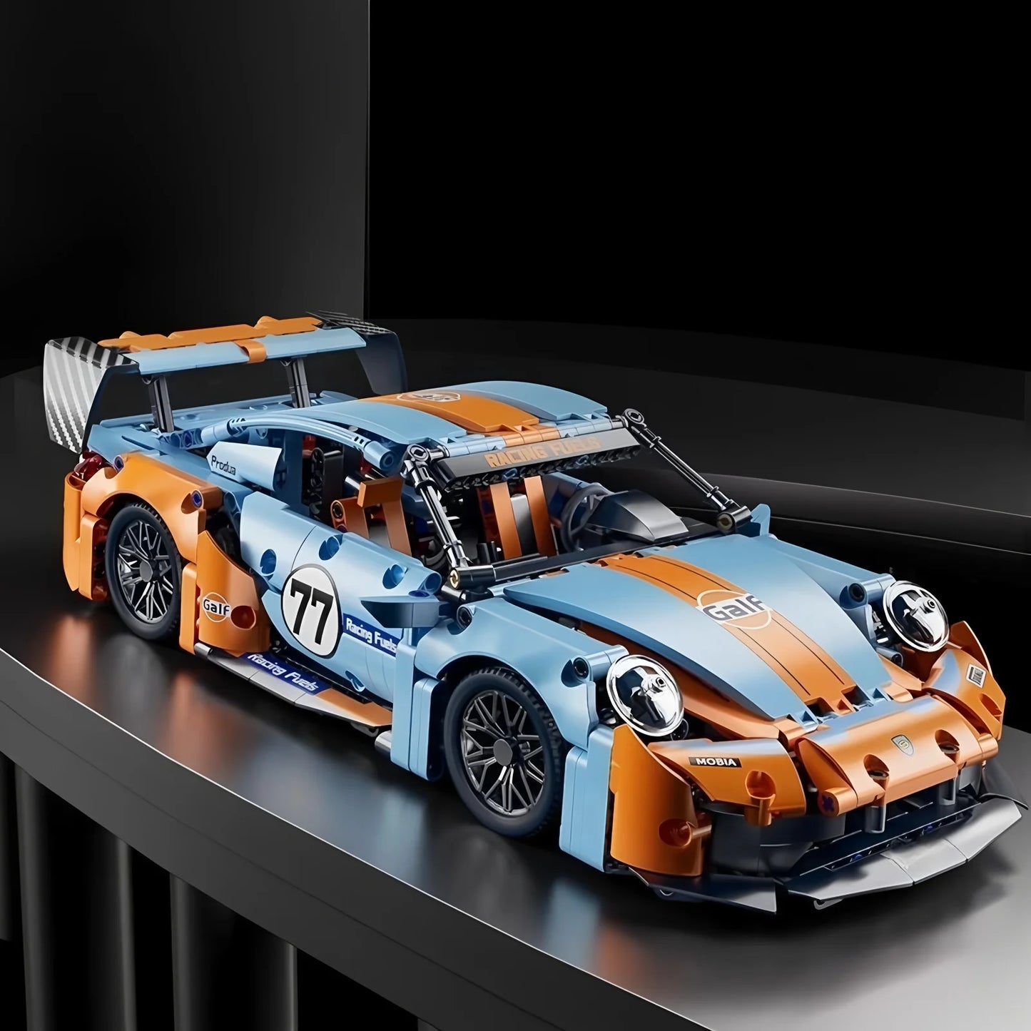 Technical Racing Sport Car Building Blocks