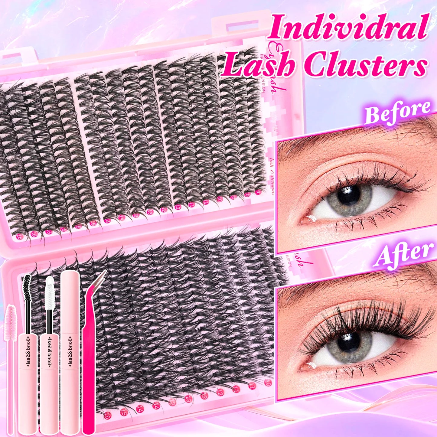 eyelash Extension Kit Fluffy Eyelash