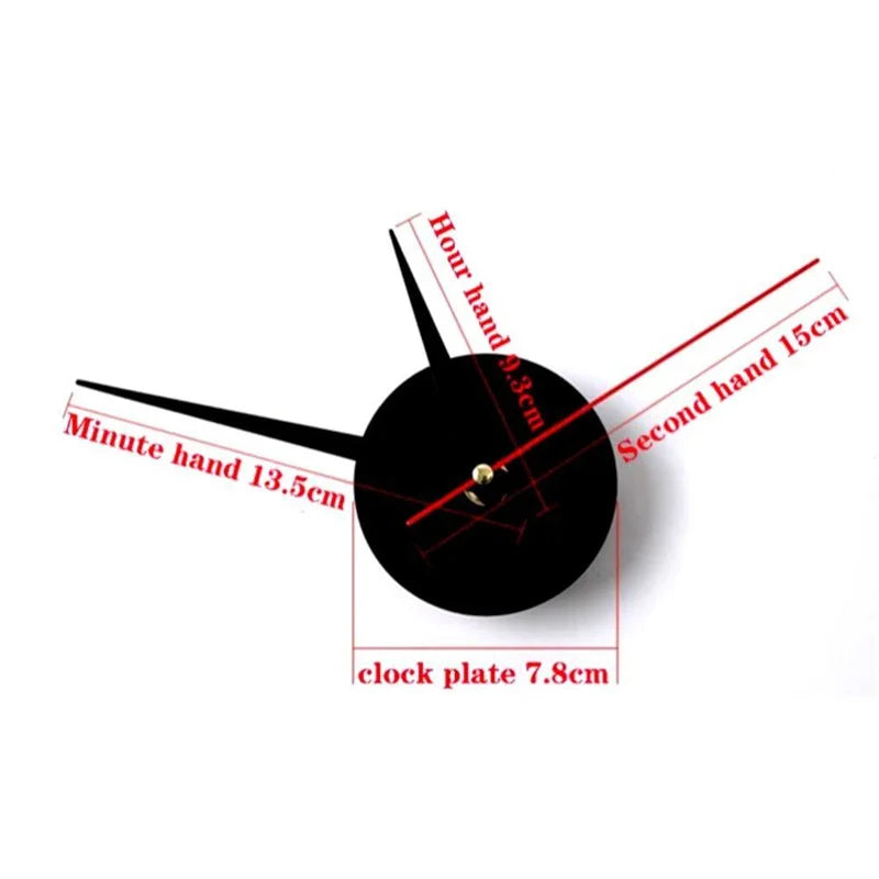 Modern Acrylic 3D Glow Wall Clock