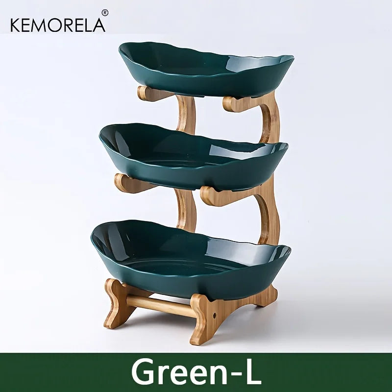 Modern Multi-Layer Fruit & Dessert Stand