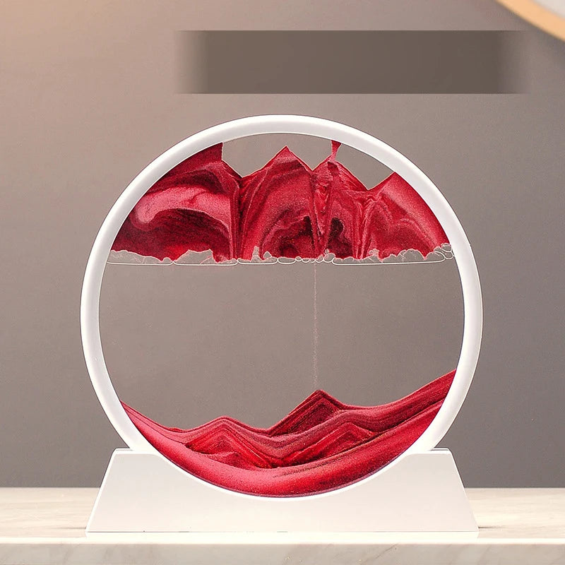 Deep Sea Moving Sand Art Glass Picture