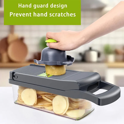 Multi-function Vegetable Chopper Slicer & Dicer Set