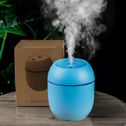 Silent USB Aroma Humidifier with Color LED Light