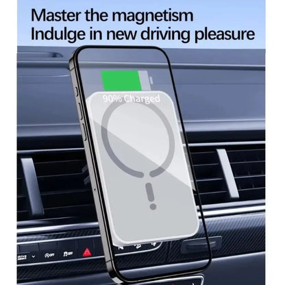 Magnetic Car Phone Holder & 30W MagSafe Wireless Charger