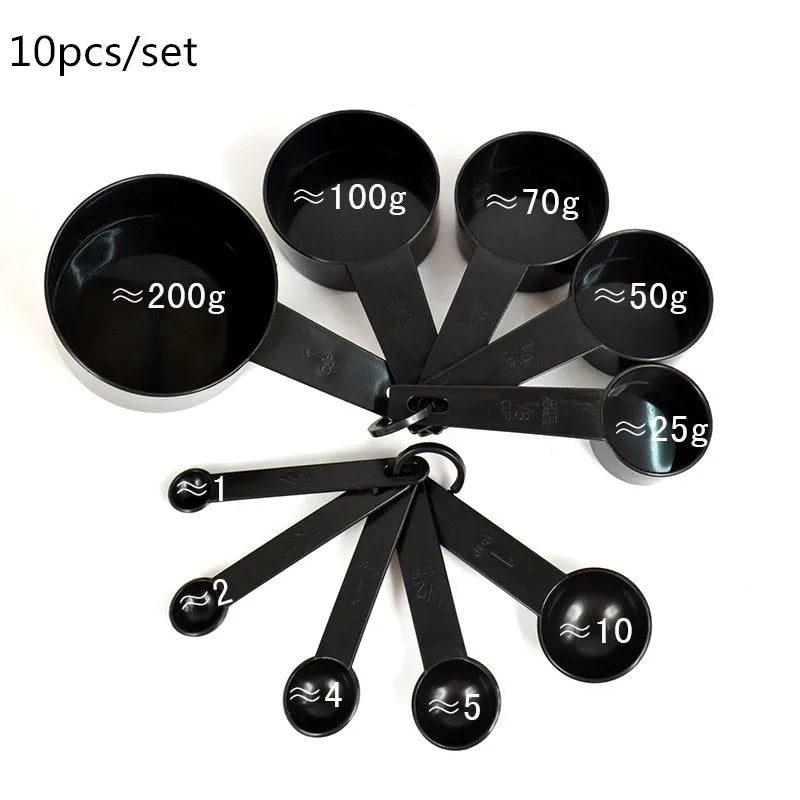 Measuring Spoons & Cups Set for Baking (5/10pcs)