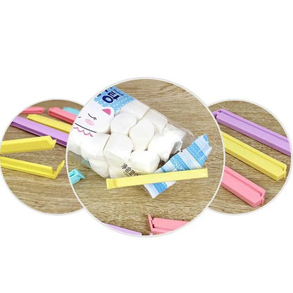 12pc Airtight Food Bag Clips – Leakproof & Dishwasher Safe