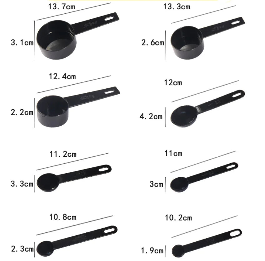 Measuring Spoons & Cups Set for Baking (5/10pcs)