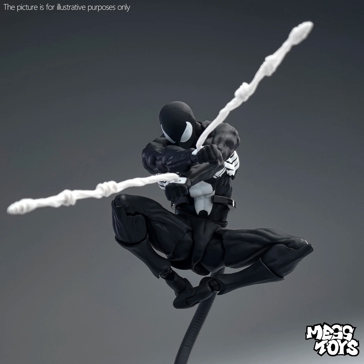 Spiderman Figure Black Suit Action Figure